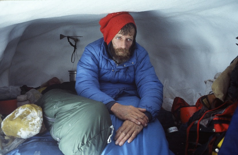 Jim Donini on Latok I. Photo: Michael Kennedy